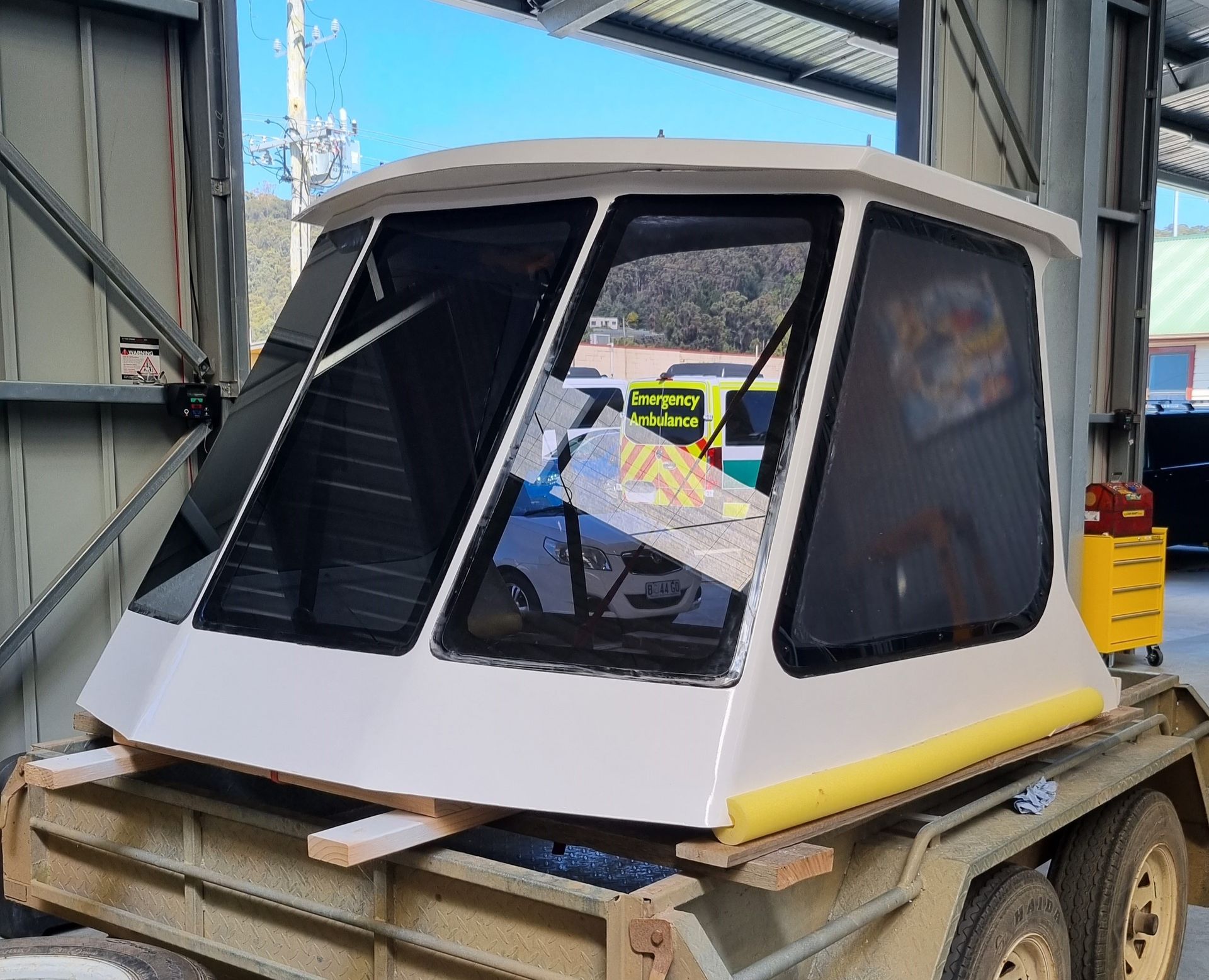 Boat Cabin — Glass Replacement